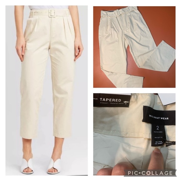 Who What Wear Pants - Who What Wear Tapered Pants 2 SALE TODAY